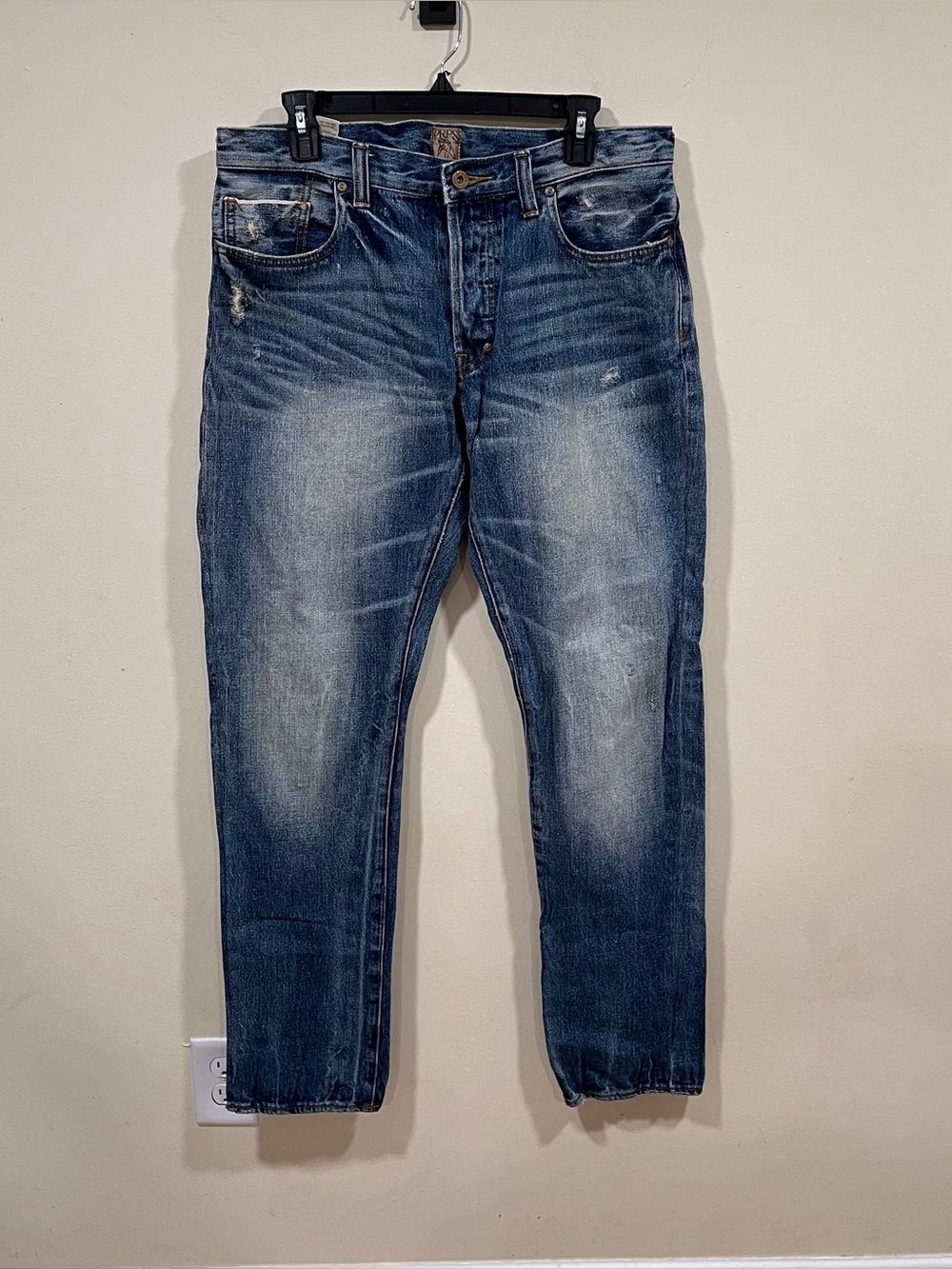 PRPS Mens Jeans 33X33 Stone Wash Slim Straight Leg EUC